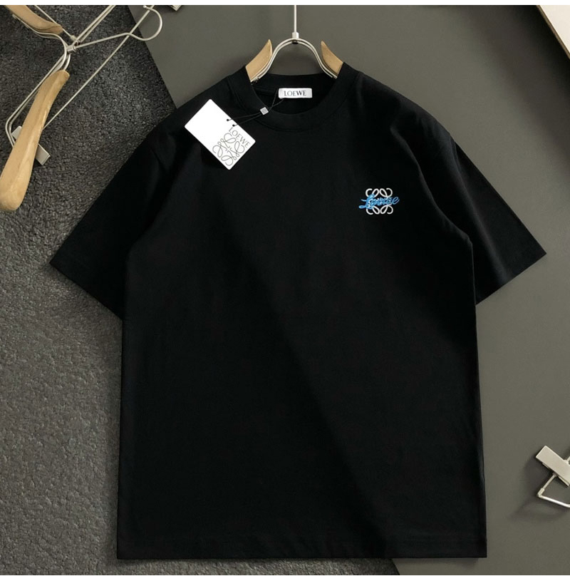 LOEWE-040710 로에베 2026년 봄/여름 남여공용 반팔 티셔츠(2컬러)