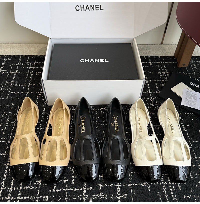 CHANEL-06246 샤넬 2026SS 둥근 헤드 레이스업 단화