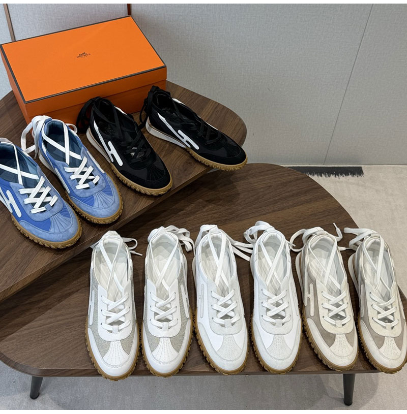 HERMES-06249 에르메스 2026SS 스웨이드 스니커즈
