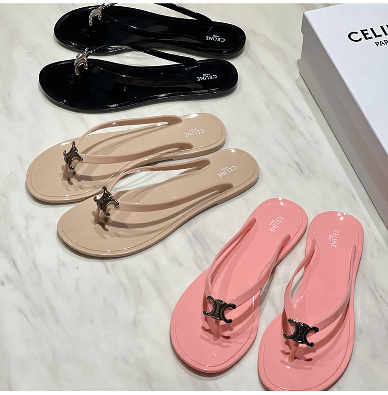 CELINE-06281 셀린느 2026SS 젤리 해변 플립플랍