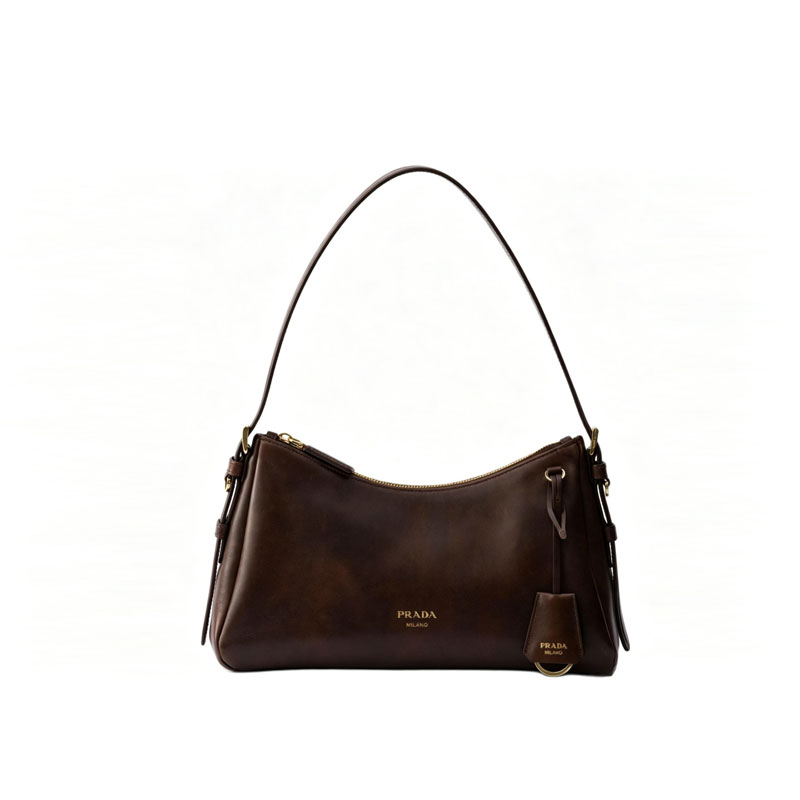 [스페셜오더]PRADA-1BC229 프라다 브라운 스몰 Aimee 핸드백
