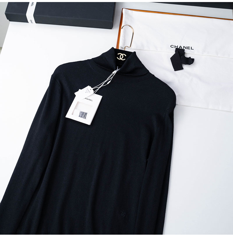 CHANEL-07132 샤넬 2026SS 니트 커프스 터틀넥