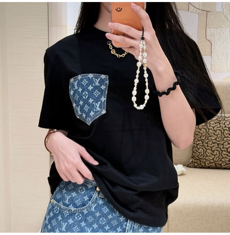 LOUIS VUITTON-07134 루이비통 2026SS 봄/여름 포켓 티셔츠