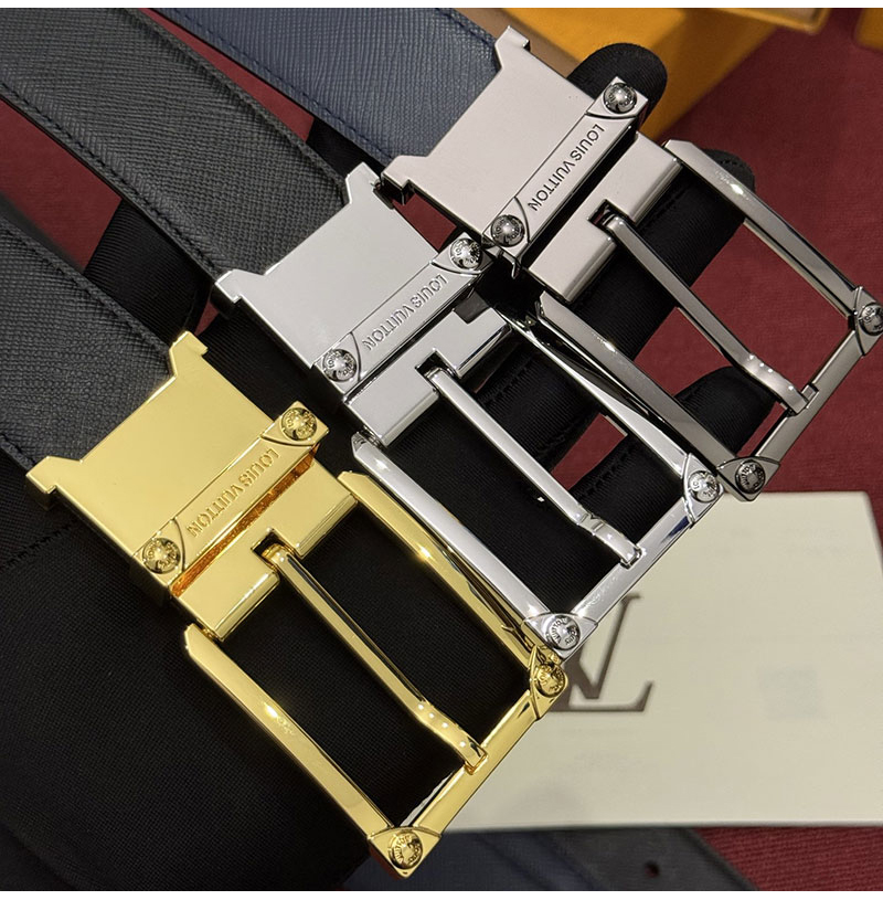 LOUIS VUITTON-07182 루이비통 코너 스터드 트렁크 35mm 플립 벨트