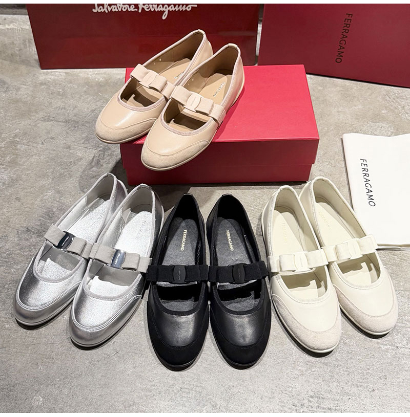 FERRAGAMO-09174 페라가모 2026 발레 플랫 슈즈