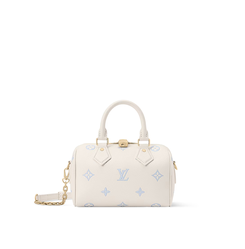 [스페셜오더]LOUIS VUITTON-M28314 루이비통 모노그램 앙프렝뜨스피디 반둘리에 20 밀키화이트&블루