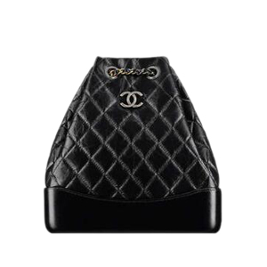 [스페셜오더]CHANEL-A94485 샤넬 빈티지 카프스킨 실버 메탈 가브리엘 백팩 블랙