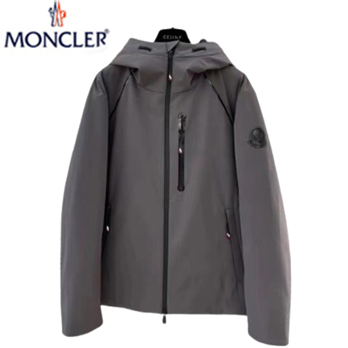 MONCLER-112010 몽클레어 그레이 나일론 파카 남성용