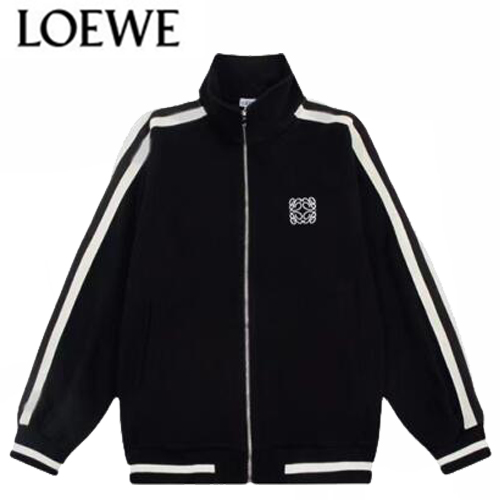 LOEWE-093110 로에베 블랙 스트라이프 장식 스웨트재킷 남여공용