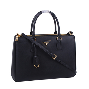 [스페셜오더] PRADA-P-BN2274 SAFFIANO LEATHER DOUBLE HANDLE TOTE BAG 블랙