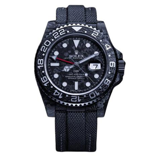 [스페셜오더]ROLEX x DiW-126710 롤렉스 GMT-마스터 II 카본 케이스 및 베젤 ALL BLACK