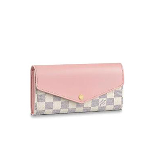 [스페셜오더]LOUIS VUITTON-N60232 루이비통 다미에 아주르 핑크 송아지 가죽 사라 월릿