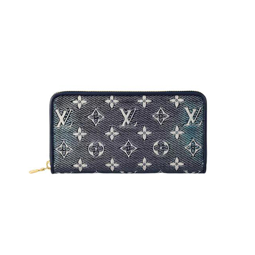 [스페셜오더]LOUIS VUITTON-M82468 루이비통 네이비 모노그램 코팅 캔버스 지피 월릿