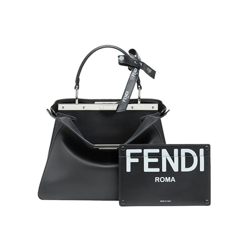 [스페셜오더]FENDI-8BN321 펜디 by 마크 제이콥스 블랙 I See U 미디엄 피카부 백 33.5CM