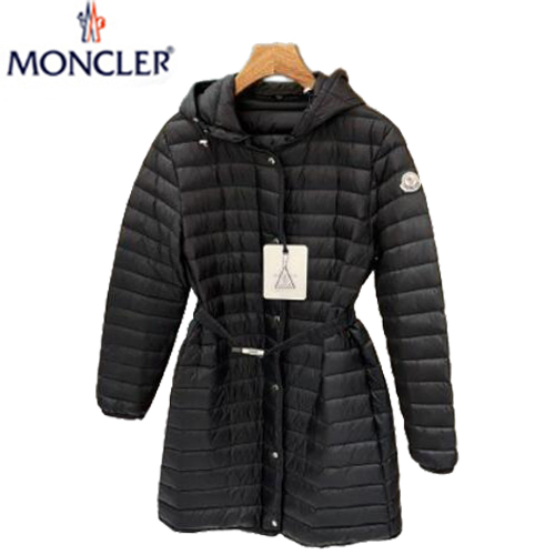 MONCLER-110910 몽클레어 블랙 나일론 미디엄 패딩 여성용