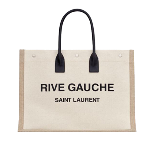 [스페셜오더]SAINT LAURENT-509415 생 로랑 그레이지 린넨 RIVE GAUCHE 토트백