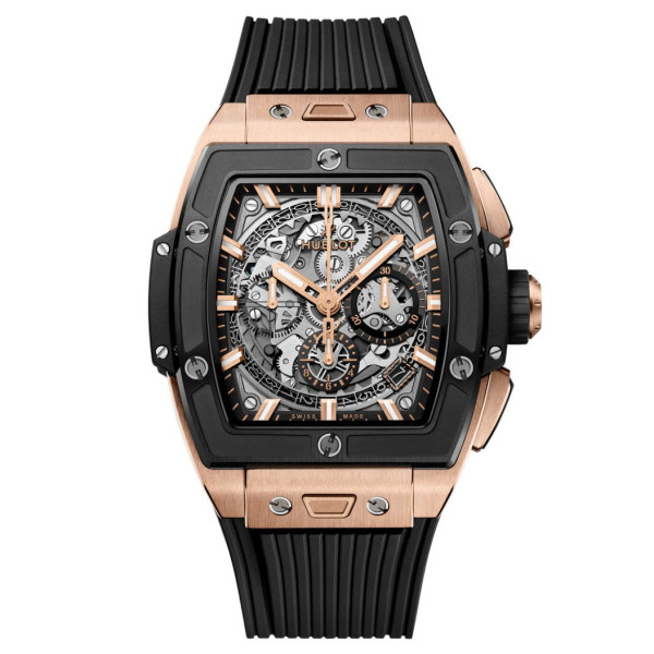 [스페셜오더][MS]Hublot-스피릿 오브 빅뱅 18K 킹골드 블랙 세라믹 42mm 1:1 Best Edition - 642.OM.0180.RX