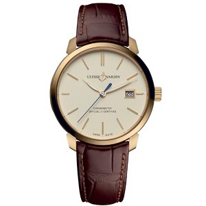 [스페셜오더]ULYSSE NARDIN-율리스 나르덴 Classic Classico 클래식 클라시코 로즈 골드 워치 40mm