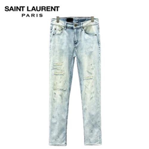 SAINT LAURENT-041113 생 로랑 라이트 블루 청바지 남성용