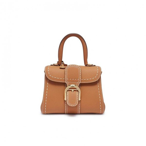 [스페셜오더]DELVAUX-AA0406 델보 Vegetal 브리앙 Surpiqu? 미니 토트백 20CM