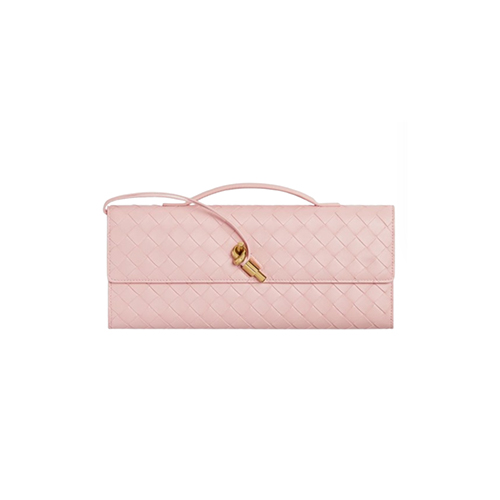 [스페셜오더]BOTTEGA VENETA-741511 보테가 베네타 핑크 안디아모 클러치