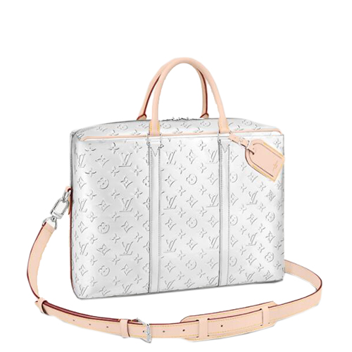 [스페셜오더]LOUIS VUITTON-M58755 루이비통 실버 모노그램 미러 네오 포르트 도큐멍 보야주