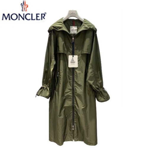 MONCLER-032014 몽클레어 카키 나일론 바람막이 코트 여성용