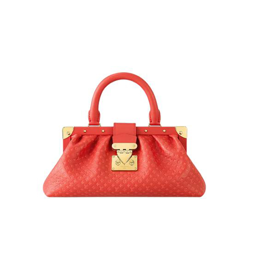 [스페셜오더]LOUIS VUITTON-M22327 루이비통 레드 카프스킨 모노그램 체인 클러치