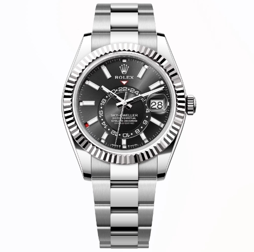 [스페셜오더][ZF Factory]ROLEX-336934 롤렉스 SKY-DWELLER 브라이트 블랙 오이스터 브레슬릿 904L 42mm