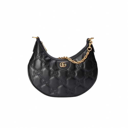 [스페셜오더]GUCCI-739709 1046 구찌 블랙 GG 마틀라세 스몰 숄더백 27cm