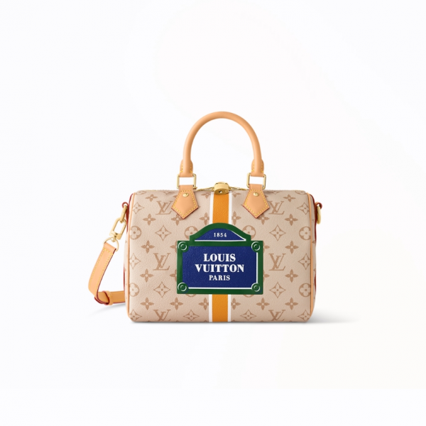 [스페셜오더]LOUIS VUITTON-M46749 루이비통 모노파나메 스피디 반둘리에 25 보스톤백 25cm