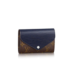 LOUIS VUITTON-M60496 루이비통 모노그램 마리-루 컴팩트 월릿 인디고 블루