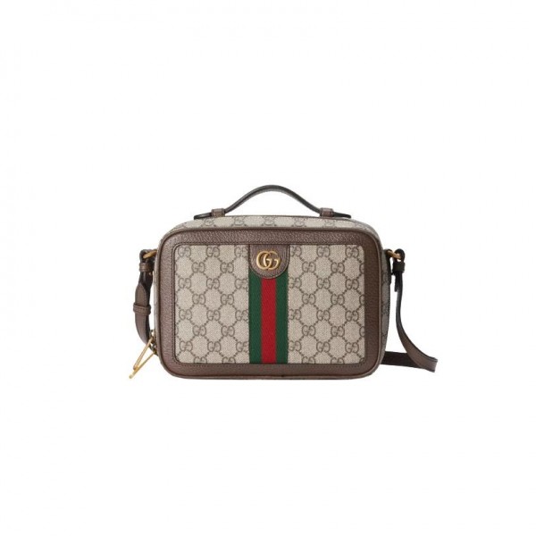 [스페셜오더]GUCCI-739392 8745 구찌 베이지/에보니 GG 수프림 오피디아 Web 스몰 숄더백