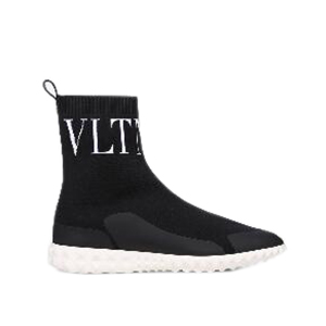 VALENTINO-RW2S0F72 발렌티노 블랙 VLTN 삭스 스니커즈