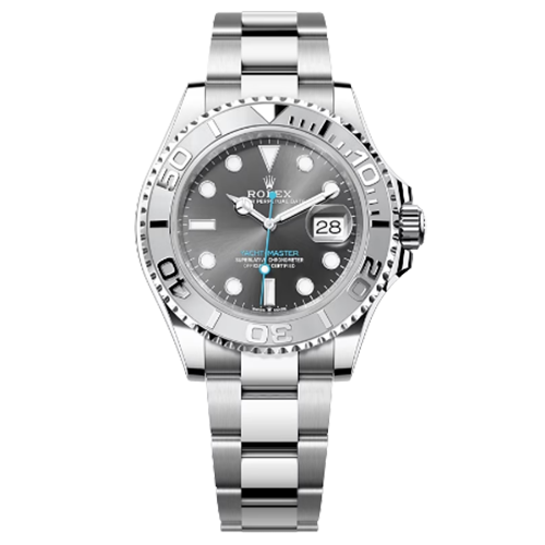 [스페셜오더][KF Factory]ROLEX-롤렉스 요트-마스터 스틸 슬레이트 다이얼 타임피스 40mm *1대1 업그레이드 버전