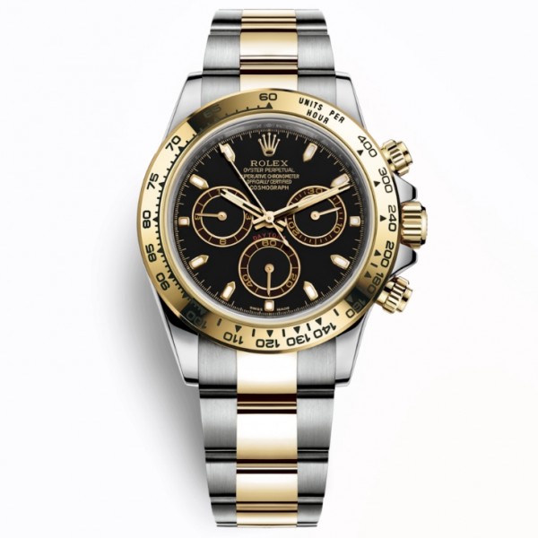 [스페셜오더][BT]ROLEX-116503 롤렉스 데이토나 18K 옐로우골드 스텐레스스틸 오이스터 블랙다이얼 40mm 904L***오리지널 4130무브***