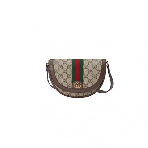 [스페셜오더]GUCCI-757309 8745 구찌 베이지/에보니 GG 수프림 오피디아 Web 미니 숄더백