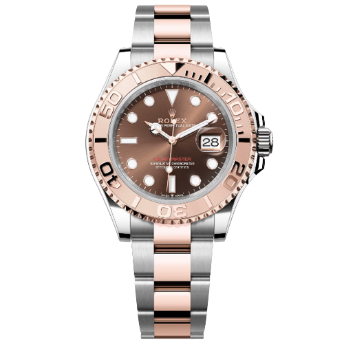 [스페셜오더][KF Factory]ROLEX-롤렉스 요트-마스터 스틸 에버로즈 골드 초콜렛 다이얼 타임피스 40mm *1대1 업그레이드 버전