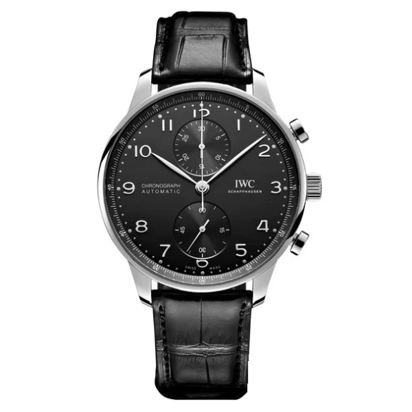 [스페셜오더][ZF]IWC-포르투기저 크로노그래프 블랙 다이얼 41mm 1:1 Best Edition - IW371609