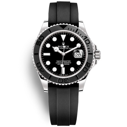 ★[AR팩토리][스페셜오더]ROLEX-롤렉스 요트-마스터 스틸 블랙다이얼 시계42mm