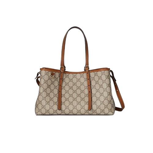 [스페셜오더]GUCCI-815214 9758 구찌 베이지 GG 엠블럼 스몰 토트백