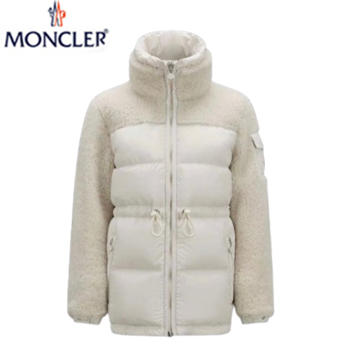 MONCLER-10031 몽클레어 아이보리 시어링 Escaut 패딩 여성용