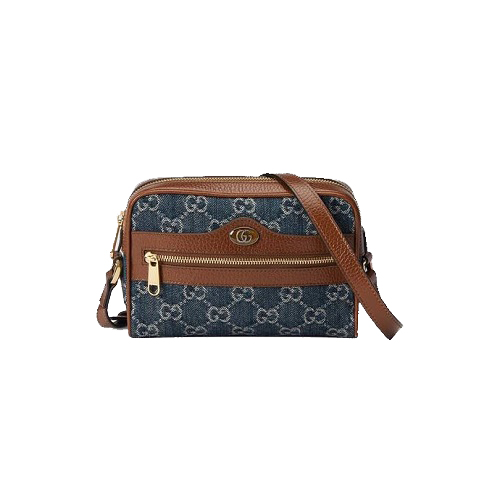 [스페셜오더]GUCCI-517350 8375 구찌 블루 오피디아 GG 오가닉 데님 미니 백