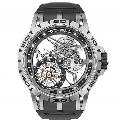 [스페셜오더]ROGER DUBUIS-로저 드뷔 엑스칼리버 스파이더 스켈레톤 플라이 투르비옹 시계 45mm