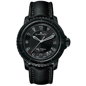 [스페셜오더]BLANCPAIN-블랑팡 피프티 패덤스 오토매틱 블랙다이얼 워치 45mm