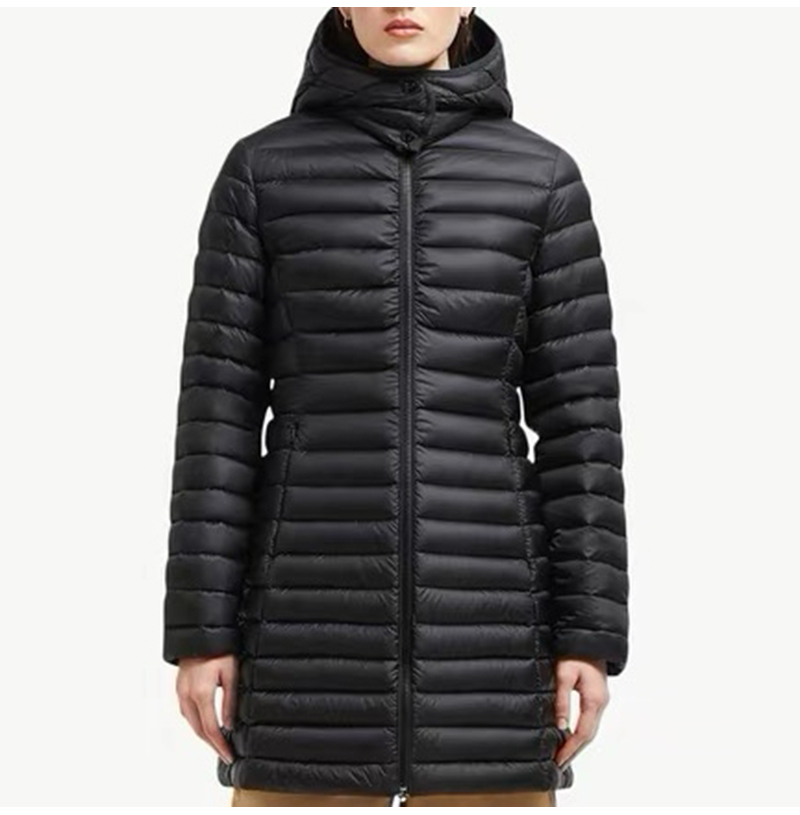 MONCLER-C00006597YF 몽클레어 Igelong 후드 롱 경량 다운 재킷 여성용 (2컬러)