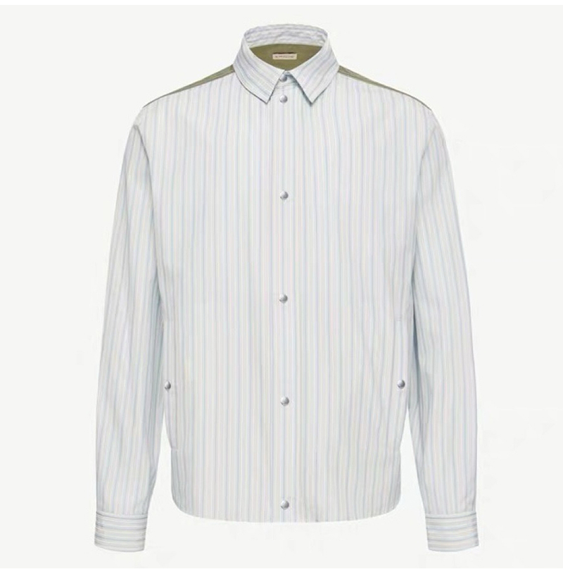 MONCLER-071321 몽클레어  2026년 신상 스트라이프 코튼 셔츠 남성용