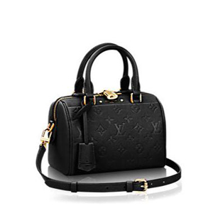 [스페셜오더]LOUIS VUITTON-M42401 루이비통 모노그램 앙프렝뜨 스피디 반둘리에 25 Noir