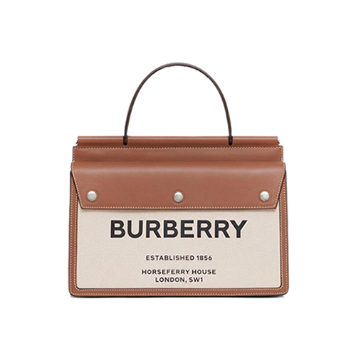 [스페셜오더]BURBERRY-80146371 버버리 포켓 디테일 호스페리 프린트 스몰 타이틀백