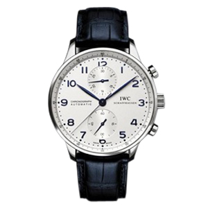 [스페셜오더]IWC-371480 아이더블유씨 포르투기저 크로노그래프 스틸 블루핸즈 워치 41mm 